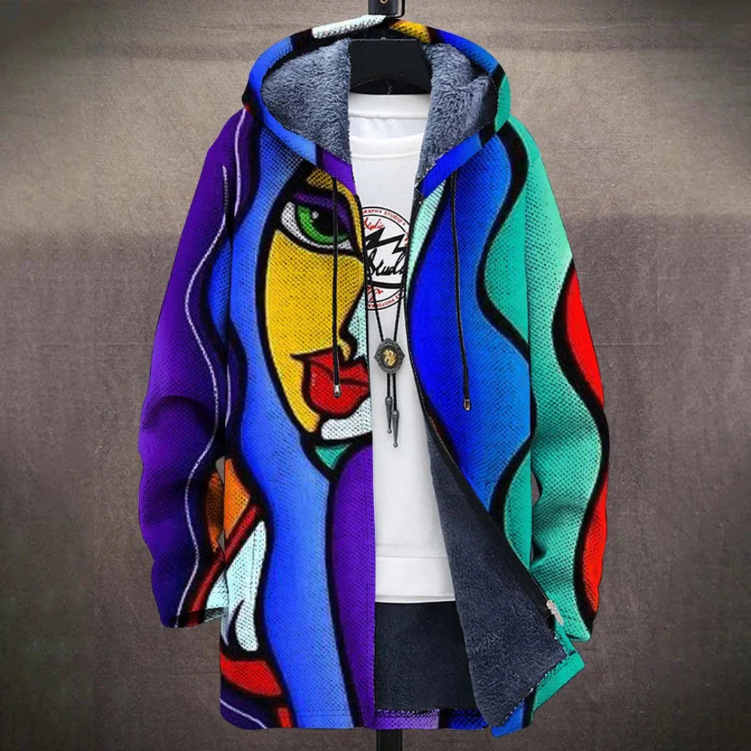 アブストラクト・アート・パーカー