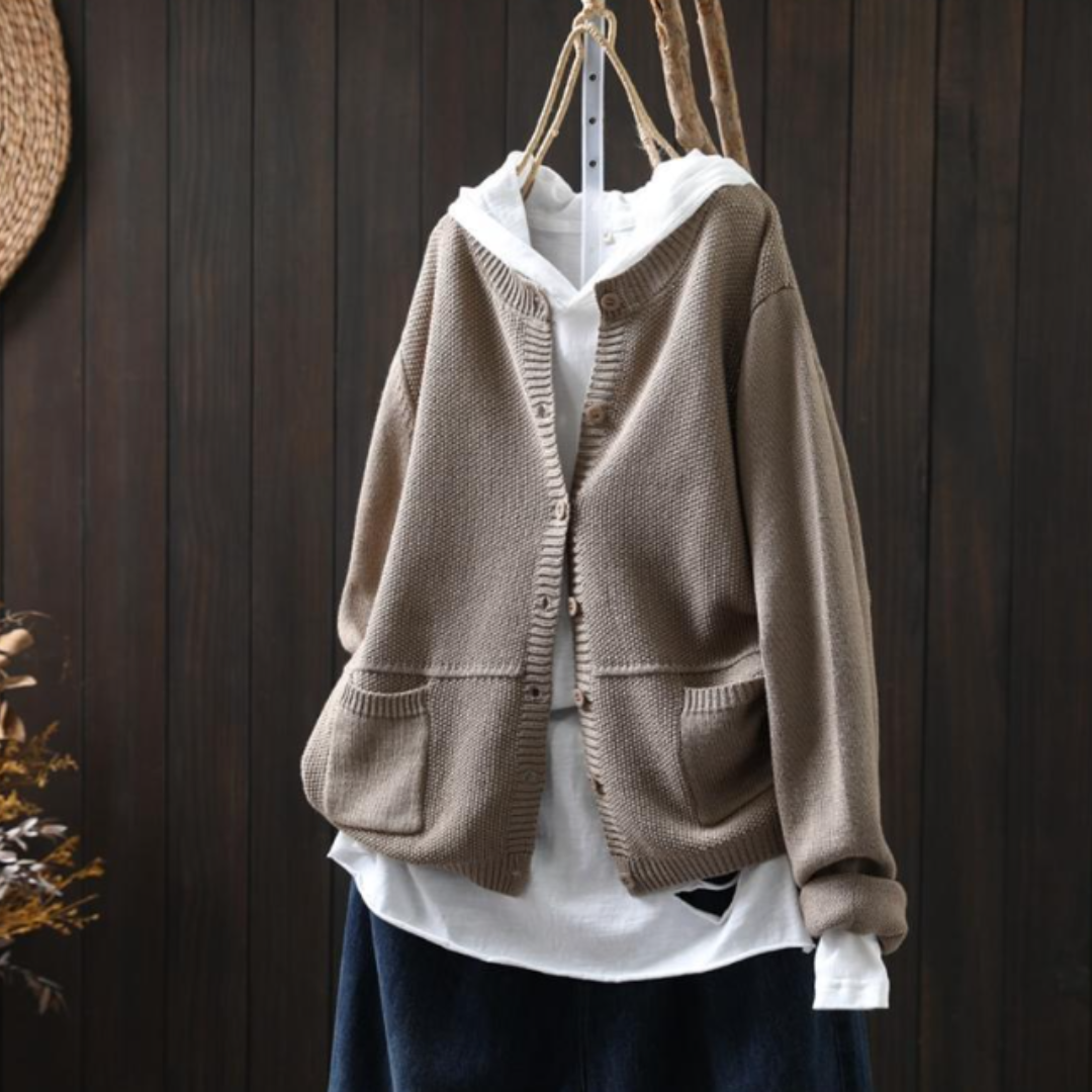 着心地の良いカシミアセーター