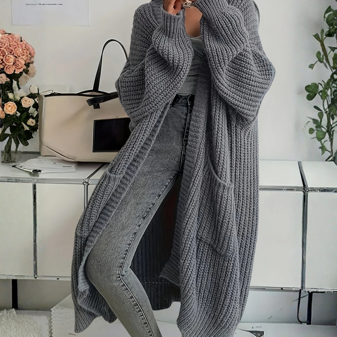 コージー・コンフィデンス・ロングライン・カーディガン