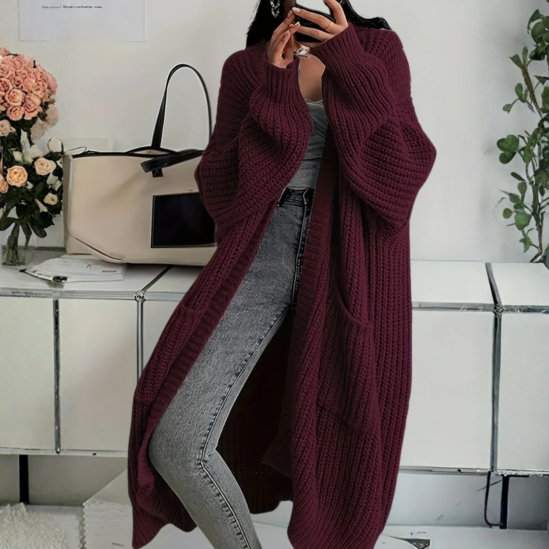 コージー・コンフィデンス・ロングライン・カーディガン