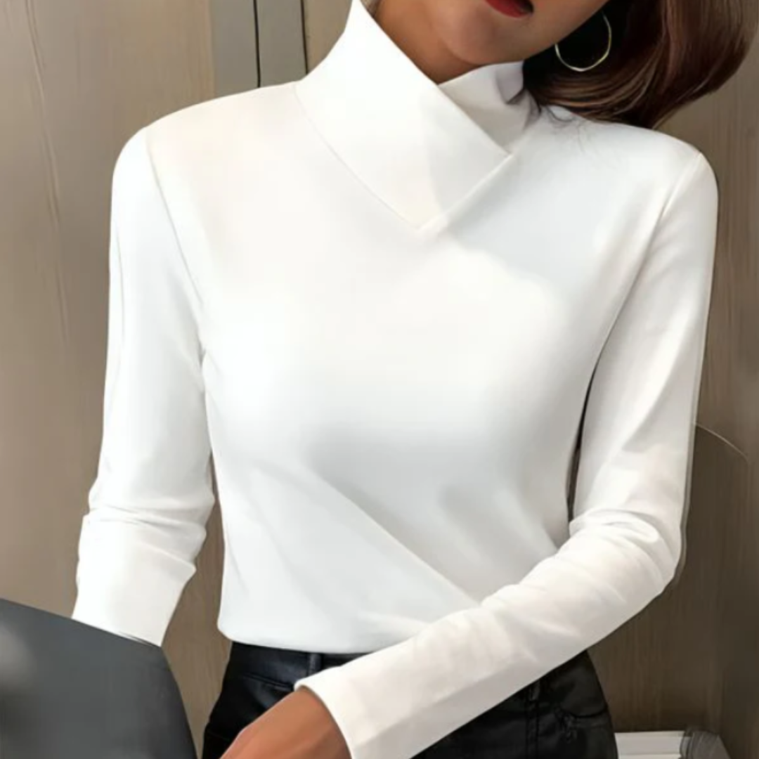 エレガントなタートルネック