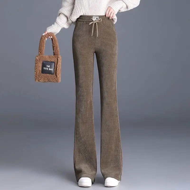 エンバー クラシック フレア コーデュロイ