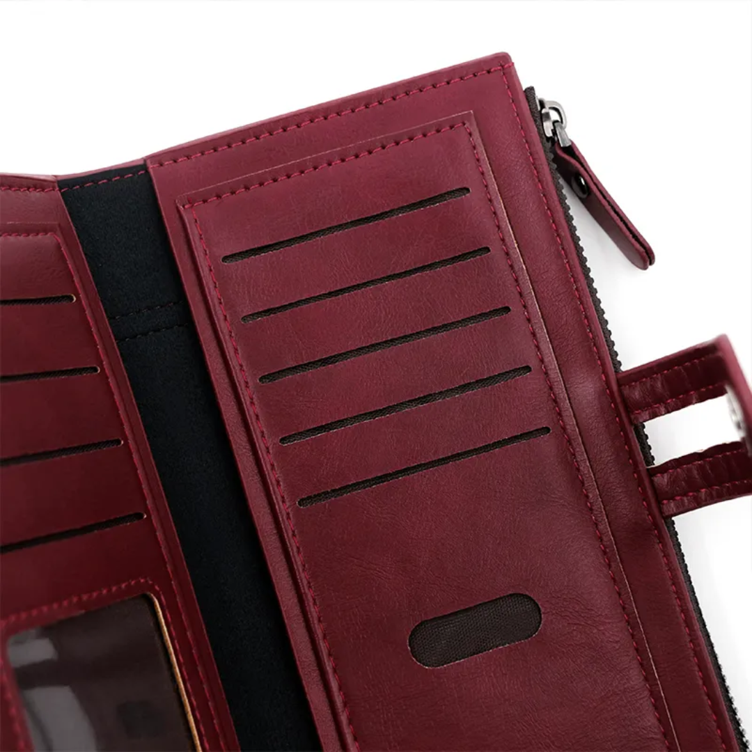 ロングレザー財布 | 実用的 & スタイリッシュ