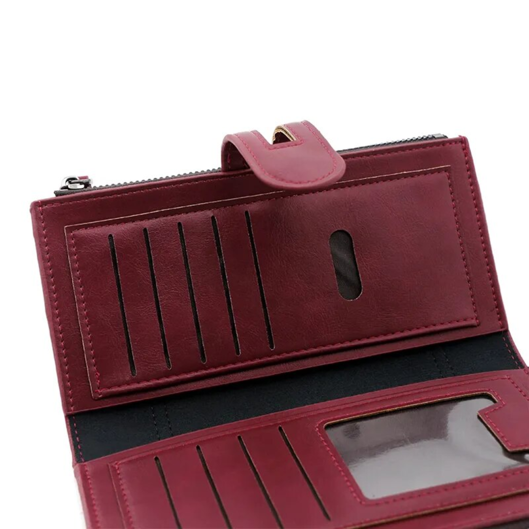 ロングレザー財布 | 実用的 & スタイリッシュ