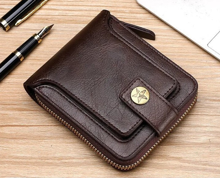 ヴィンテージレザー財布 | クラシック & スタイリッシュ