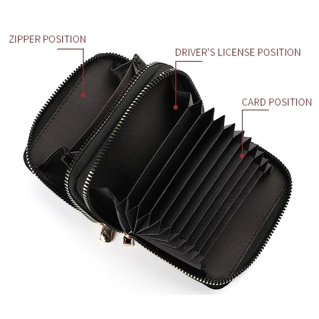 ライチパターンの小さな財布 | トレンディでコンパクト