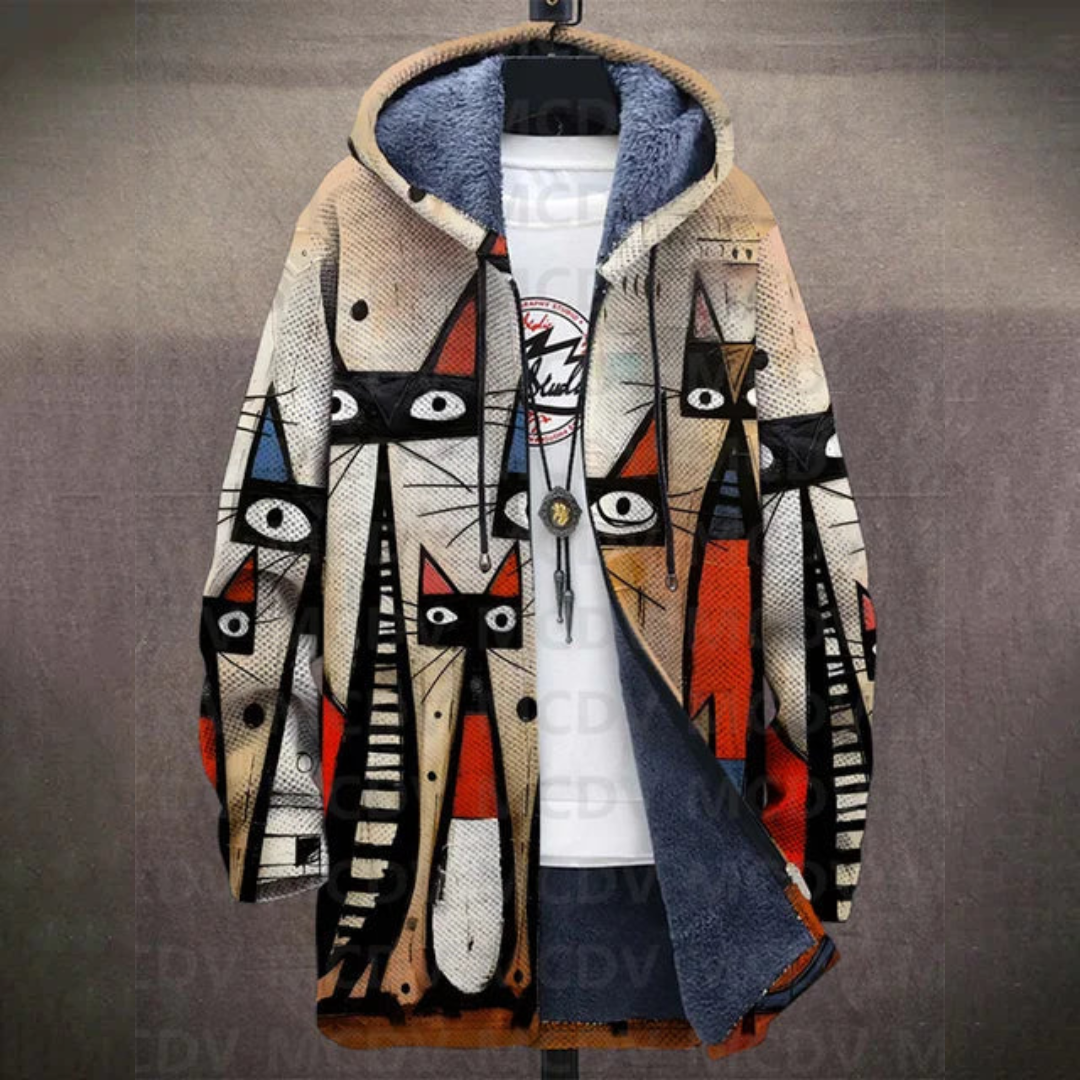 アブストラクト・アート・パーカー