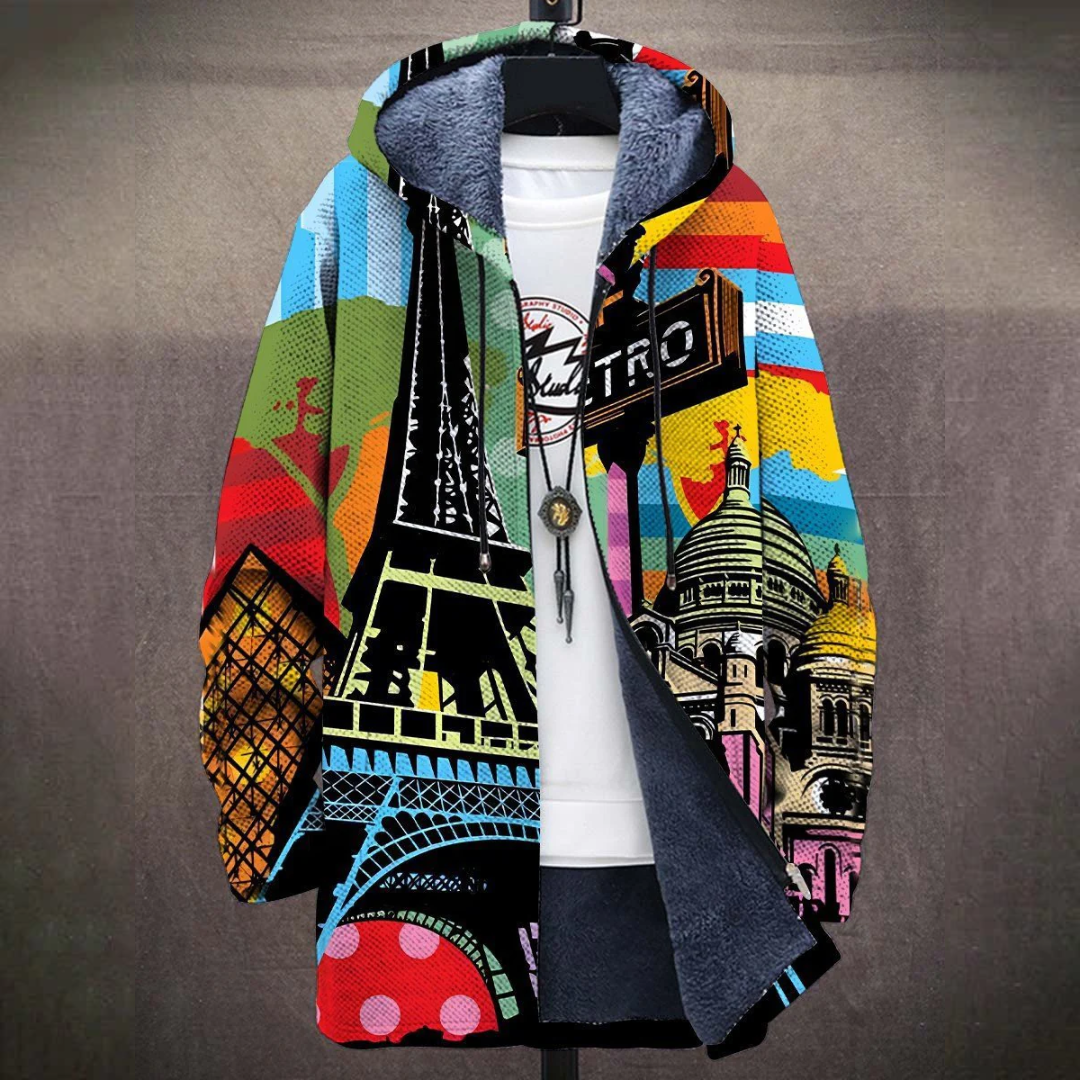 アブストラクト・アート・パーカー