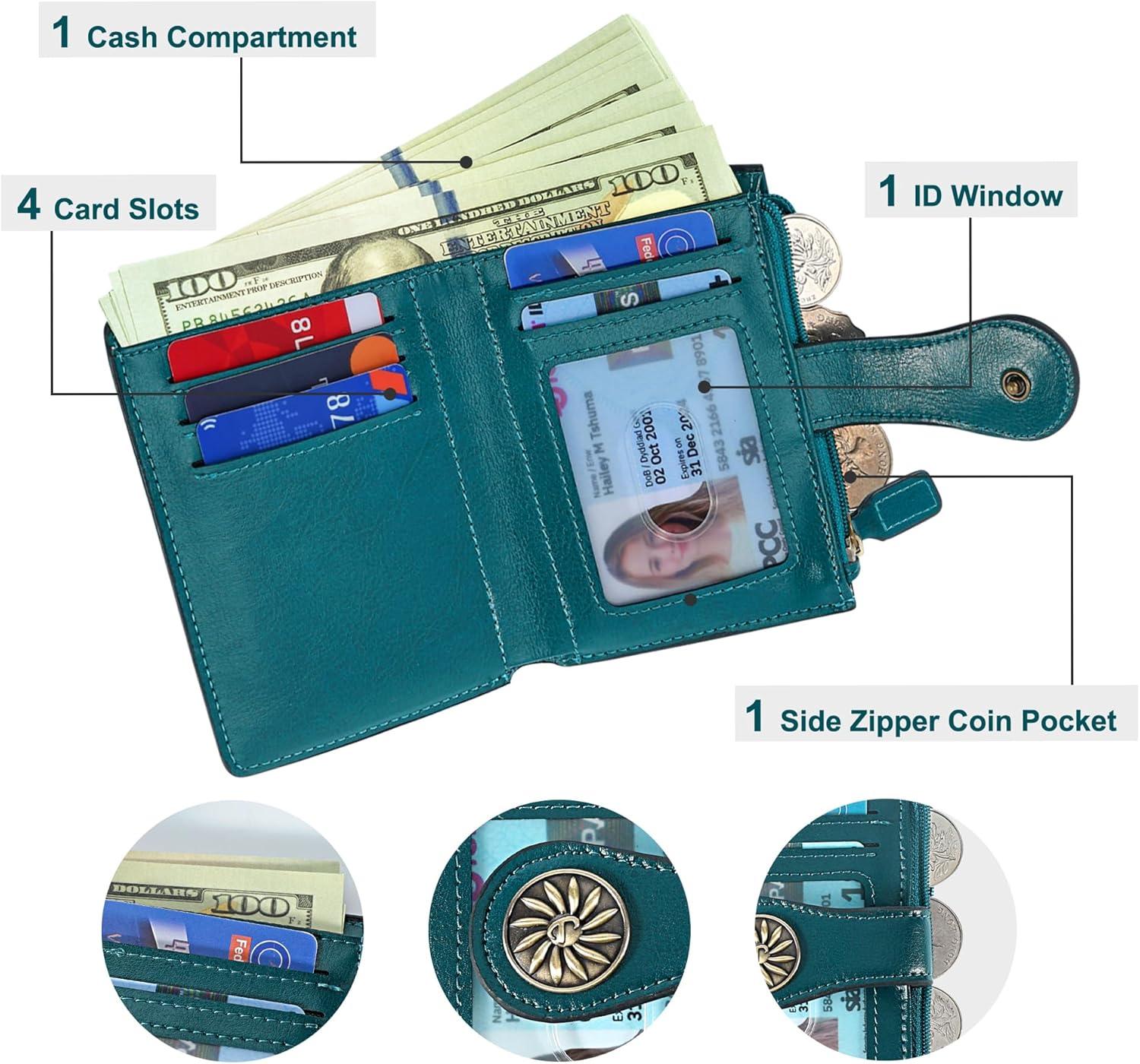 ダンヌ ビフォルド RFID レディース 財布 - クレア