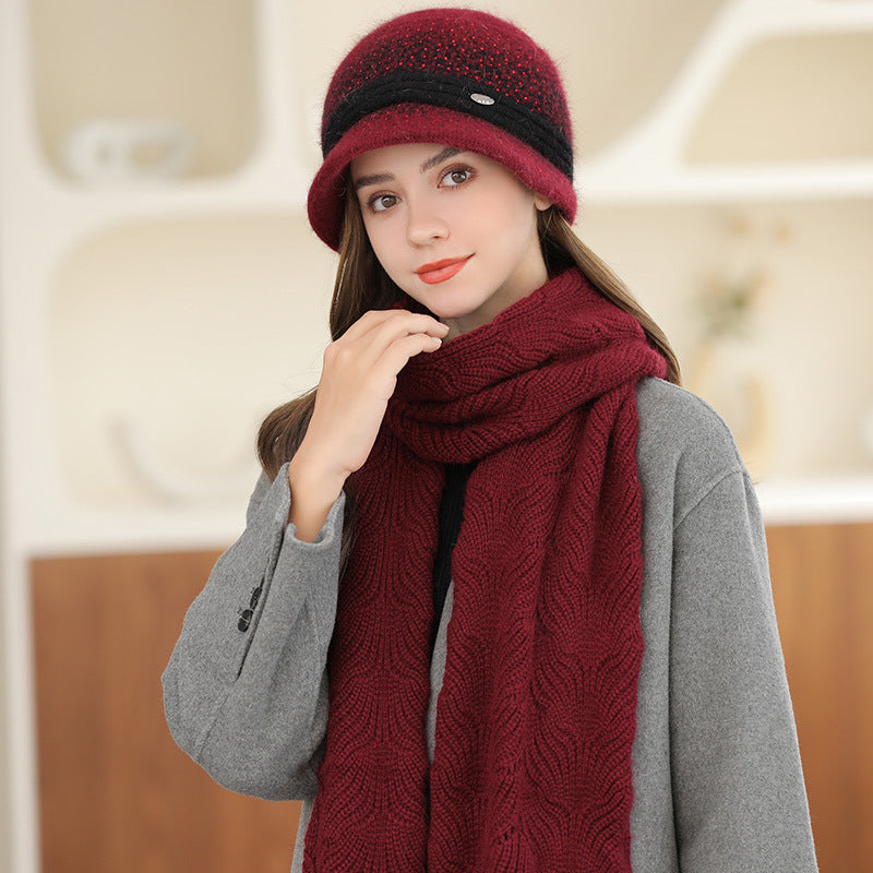 暖かくて、スタイリッシュで、高品質なベルベットのニット帽