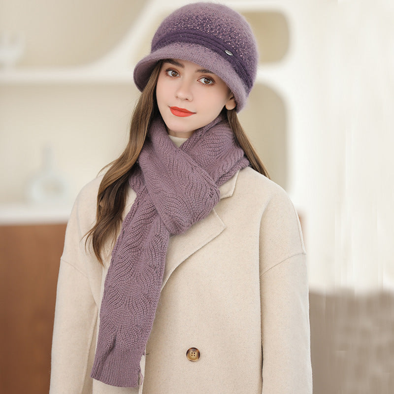 暖かくて、スタイリッシュで、高品質なベルベットのニット帽