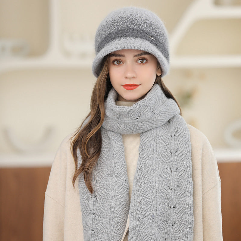 暖かくて、スタイリッシュで、高品質なベルベットのニット帽