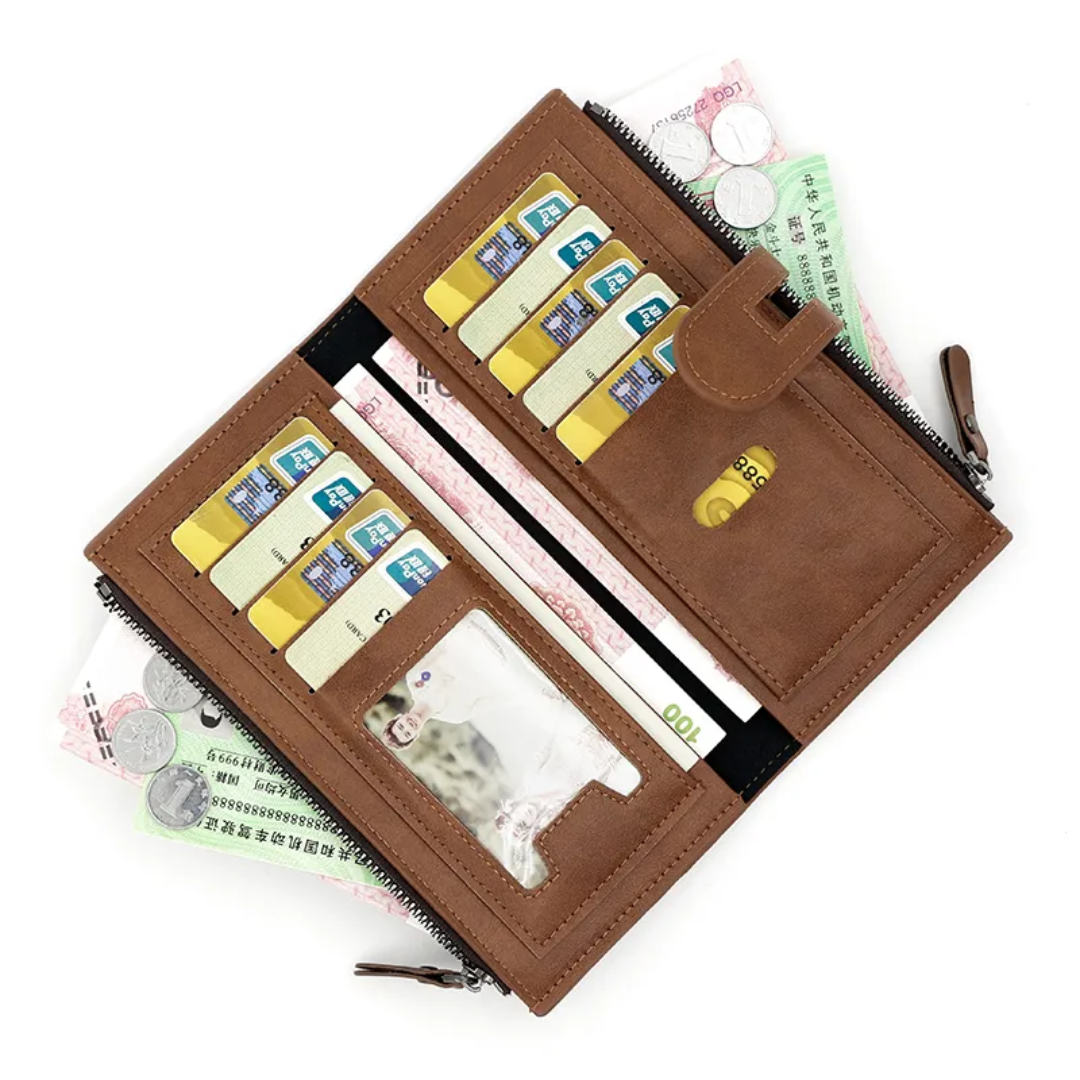 ロングレザー財布 | 実用的 & スタイリッシュ