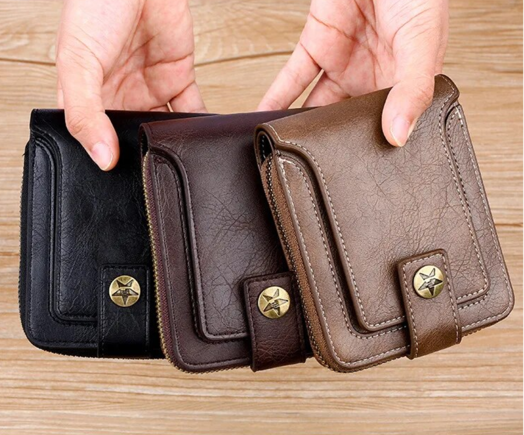 ヴィンテージレザー財布 | クラシック & スタイリッシュ