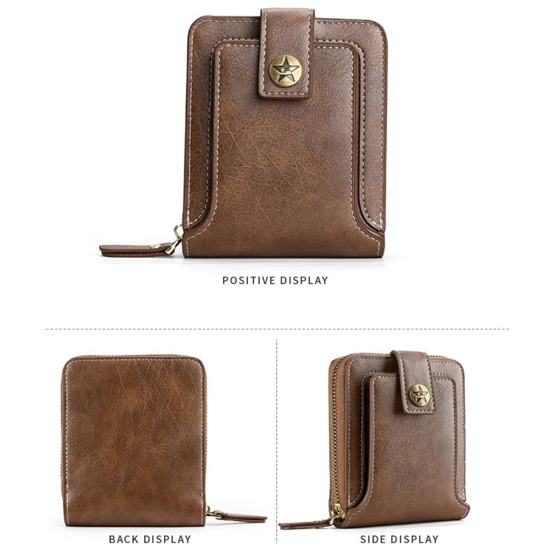 ヴィンテージレザー財布 | クラシック & スタイリッシュ