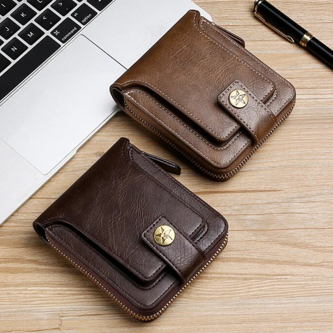 ヴィンテージレザー財布 | クラシック & スタイリッシュ