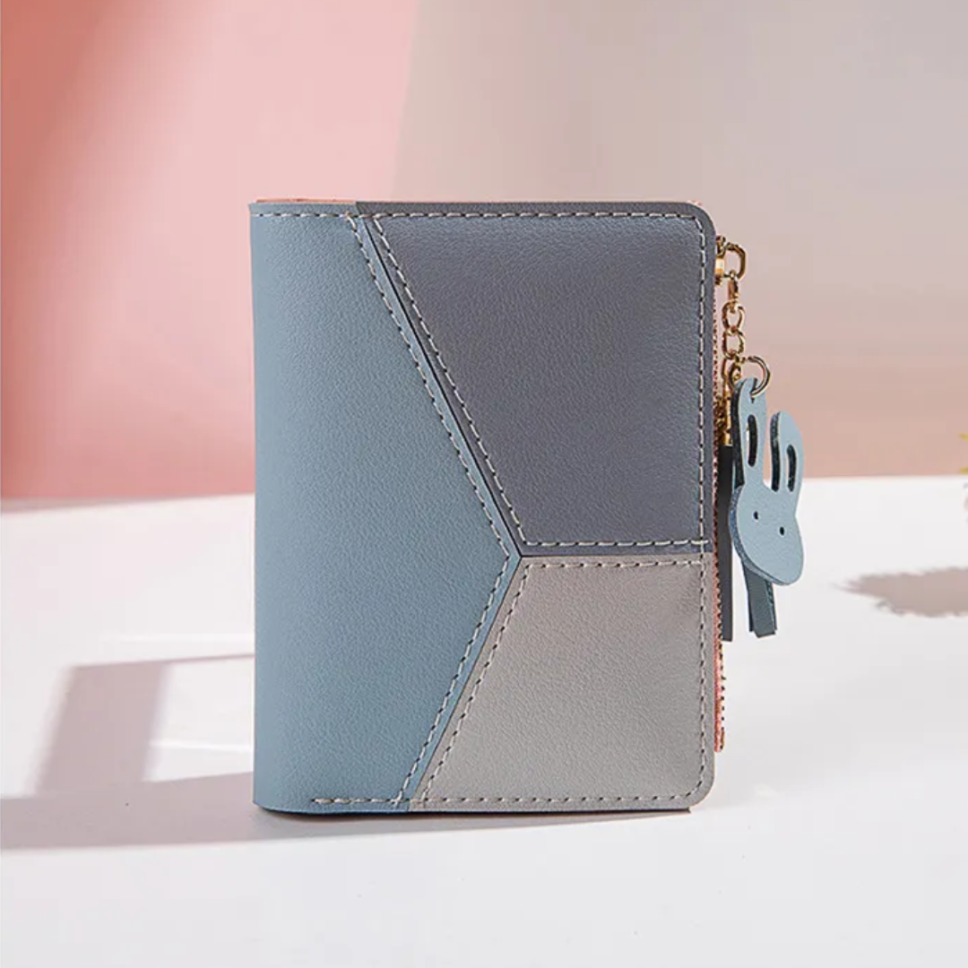 タッセルジッパー付き小さな財布 | スタイリッシュ & 機能的