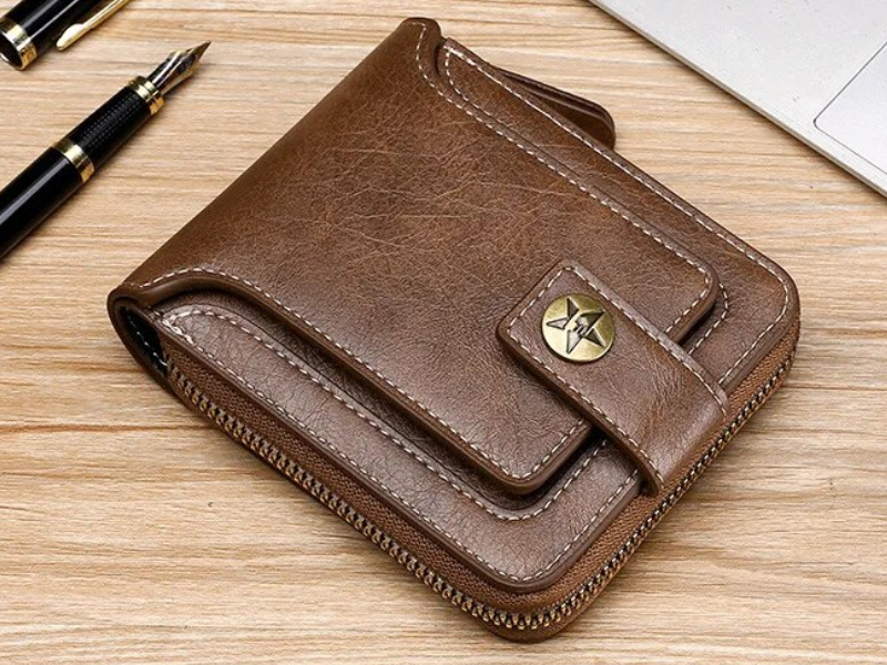 ヴィンテージレザー財布 | クラシック & スタイリッシュ