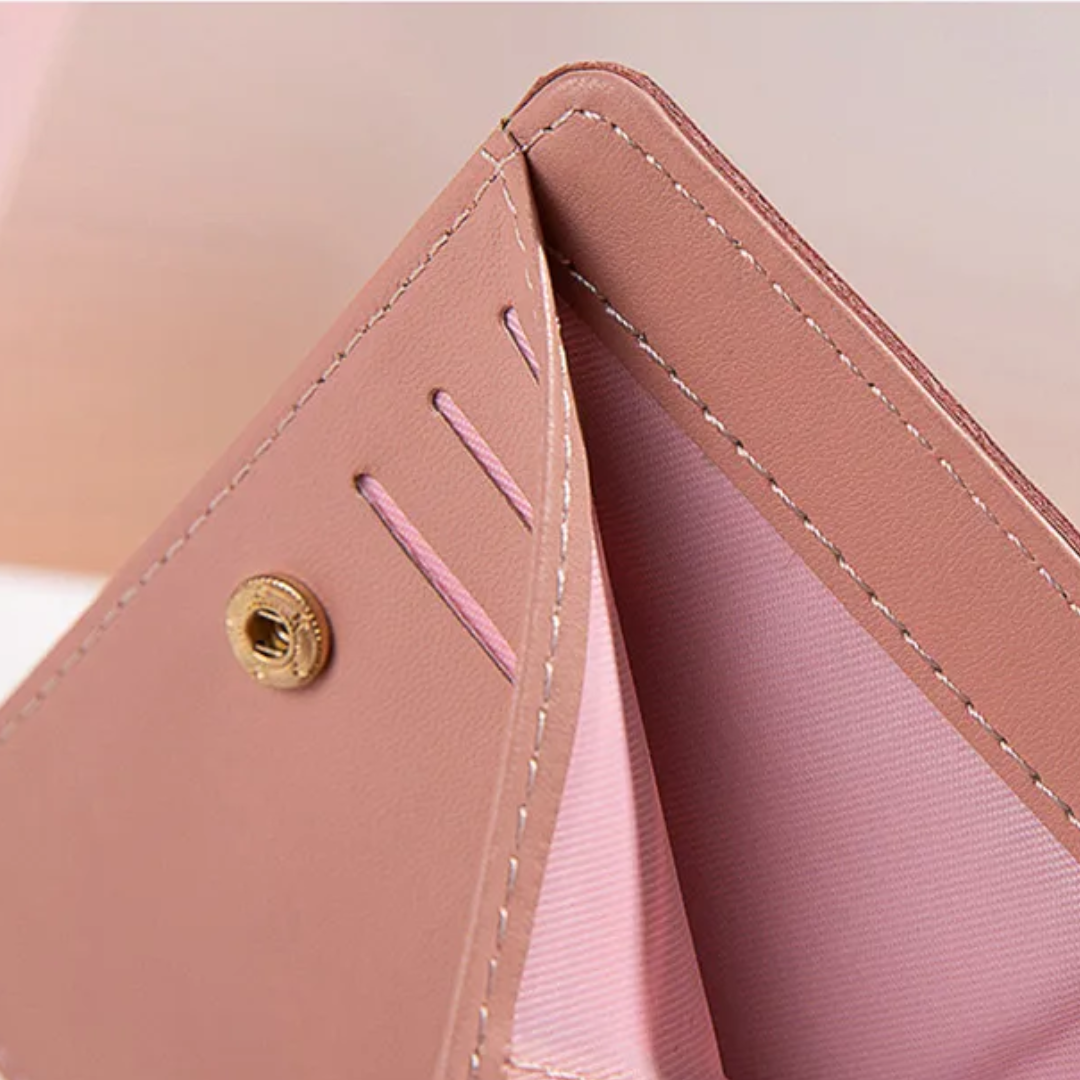 タッセルジッパー付き小さな財布 | スタイリッシュ & 機能的