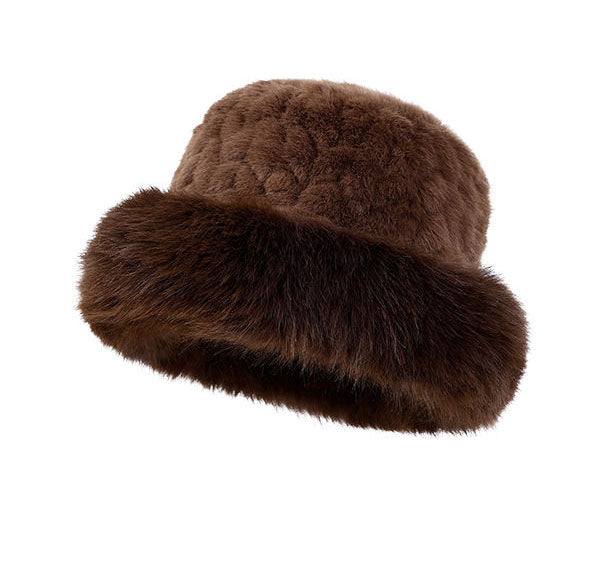 暖かくて快適な女性用フリースキャップ