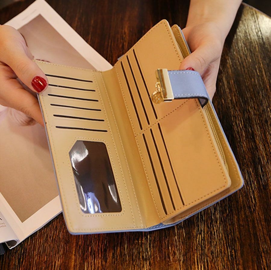 レザーゴールデンリーフ財布 | トレンディ＆便利