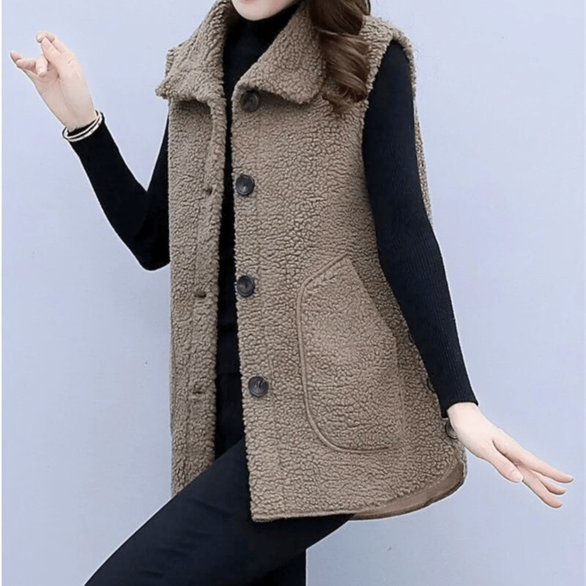 ベルビーク ノースリーブ コート