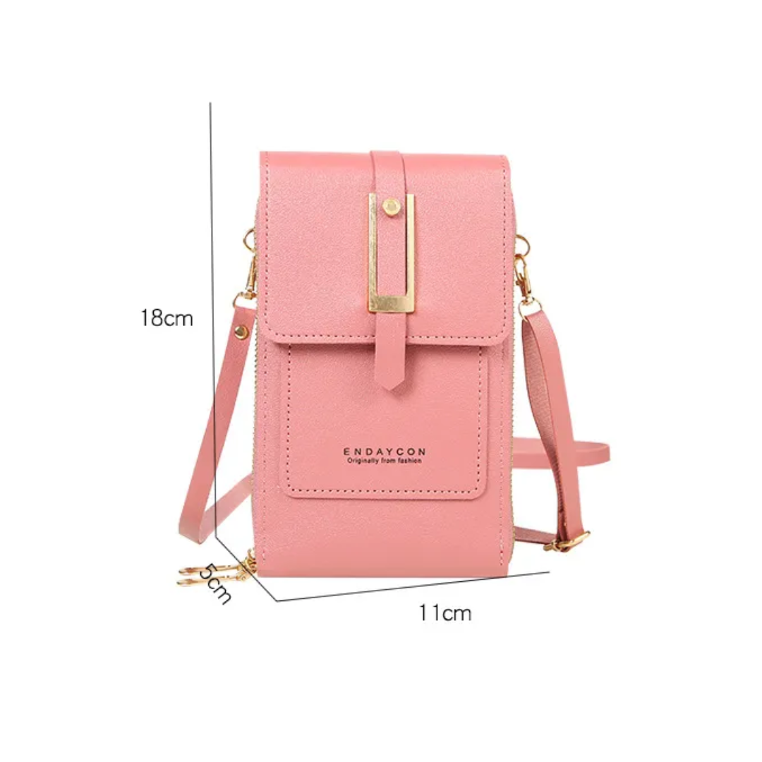 ソニアレザー電話ポーチ | スタイリッシュ＆モダン